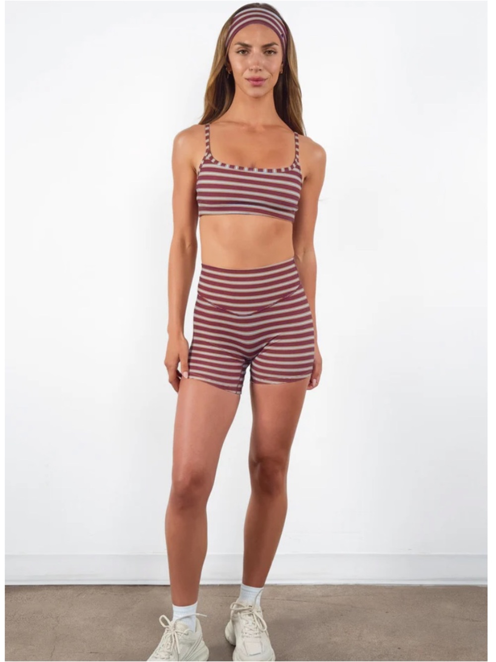 Cloud II™ Volley Short - Maroon Stripe
